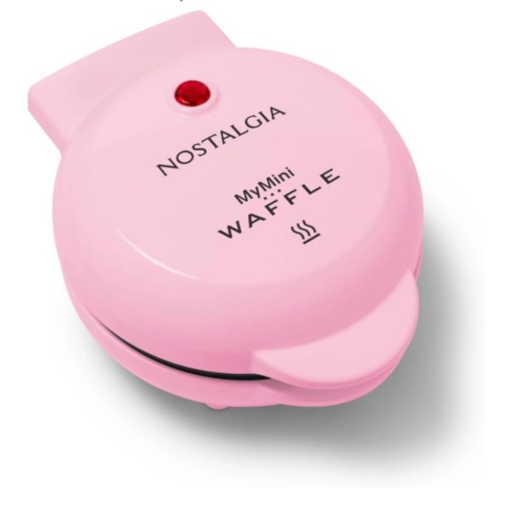 Nostalgia MyMini Heart Nonstick WaffleMaker